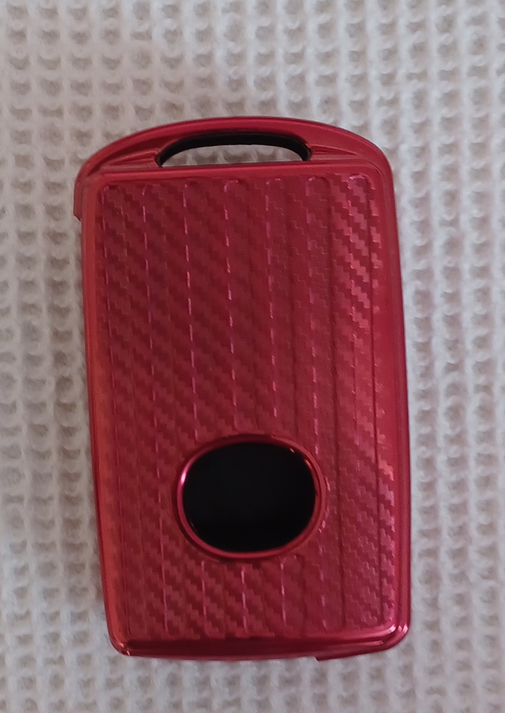 Autoschlüssel Hülle Cover für Mazda 3 Alexa CX-3  CX-5 CX-8 2020 Schlüsselhülle rot