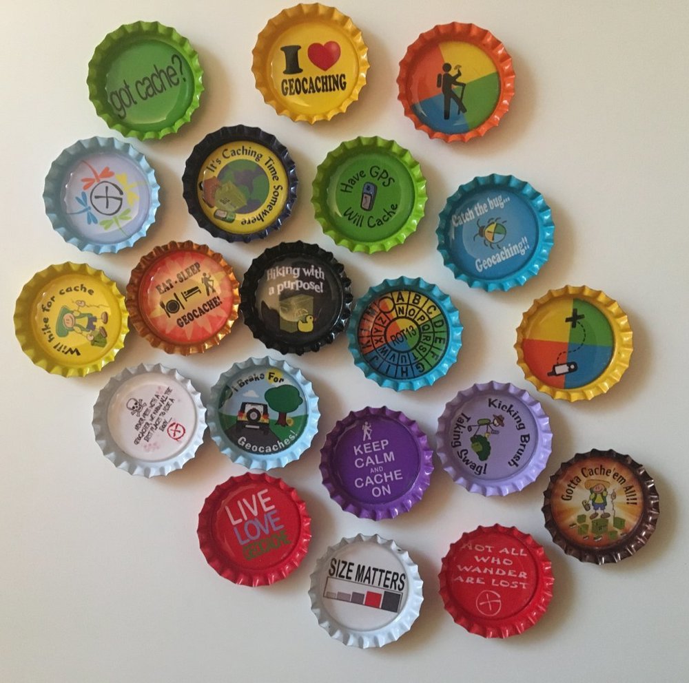 Kronkorken zum Basteln zu verschenken