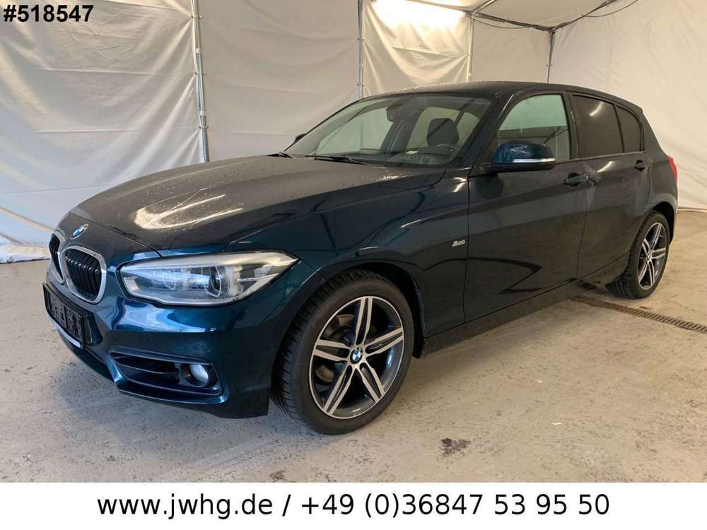 BMW 118 Sport Line LED 17" Klimaaut SitzHeizung SpoS