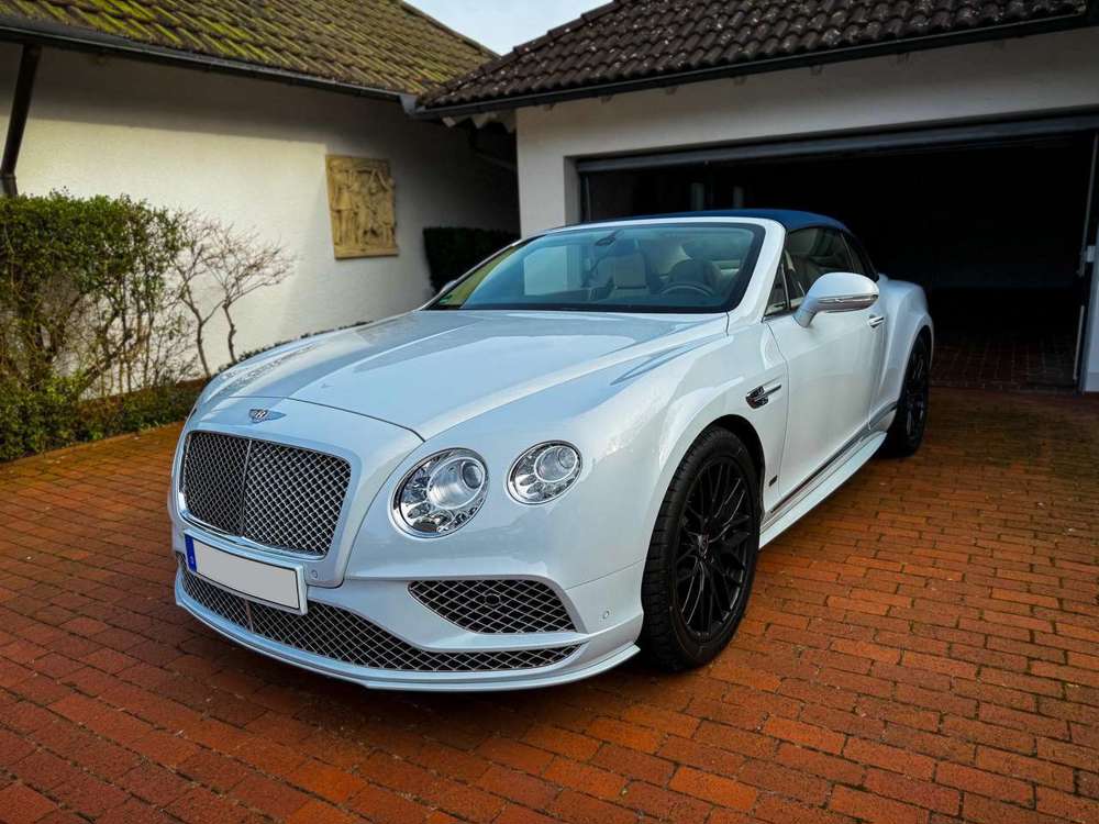 Bentley Continental GTC V8 S - Timeless Ice Blue/White
