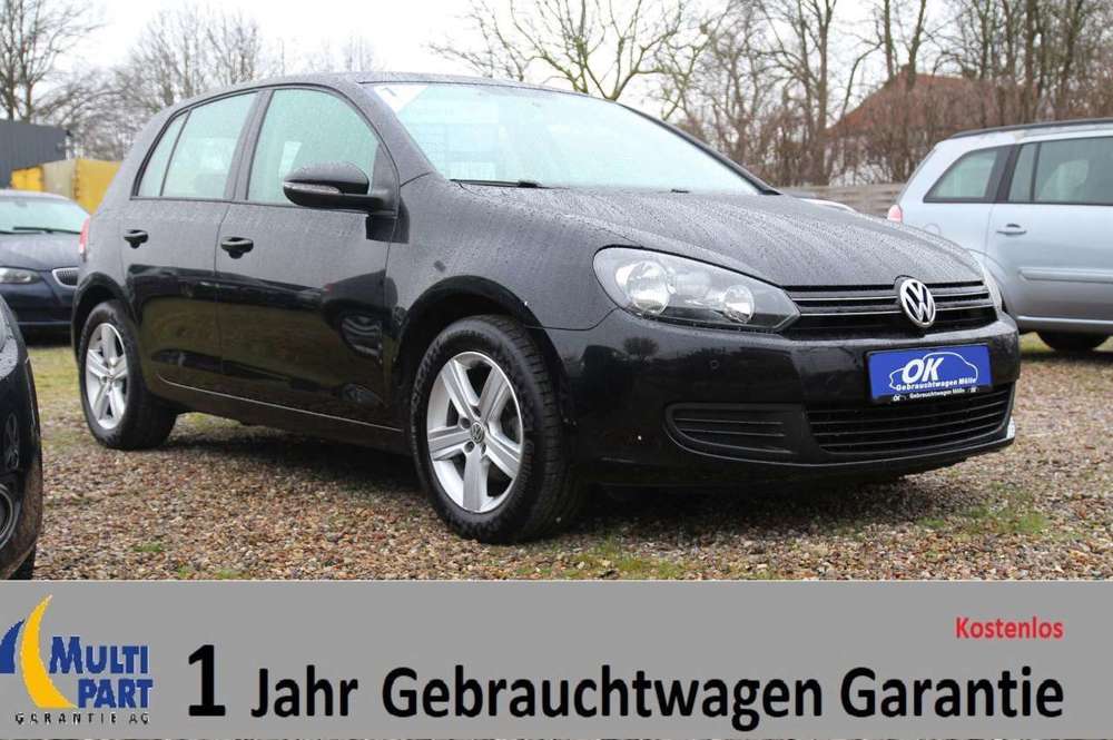 Volkswagen Golf 6 *S.Heft*Klima*PDC v+h*8 fach bereift*