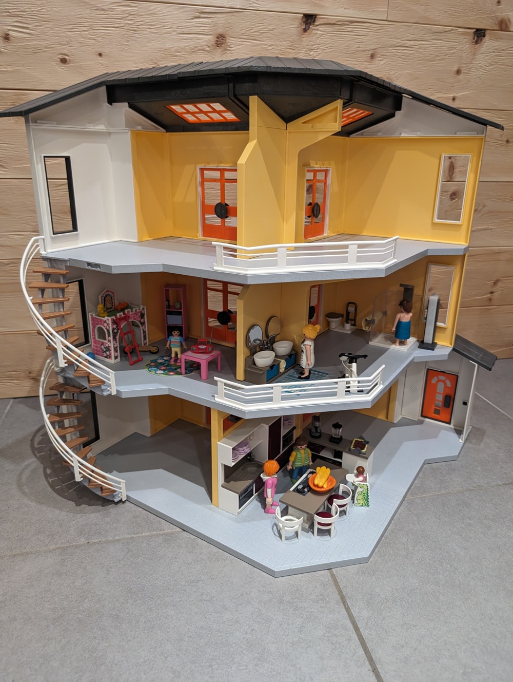 Playmobil Haus City Life mit extra Etage und Einrichtung 