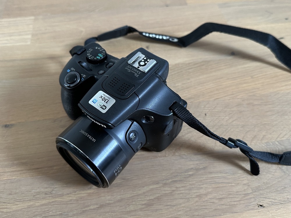Fotokamera Canon Powershot SX60 HS + Zubehör