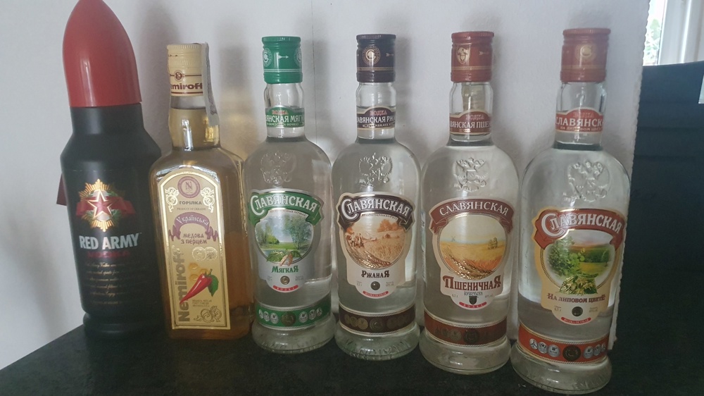Russischer Vodka aus Sammlung