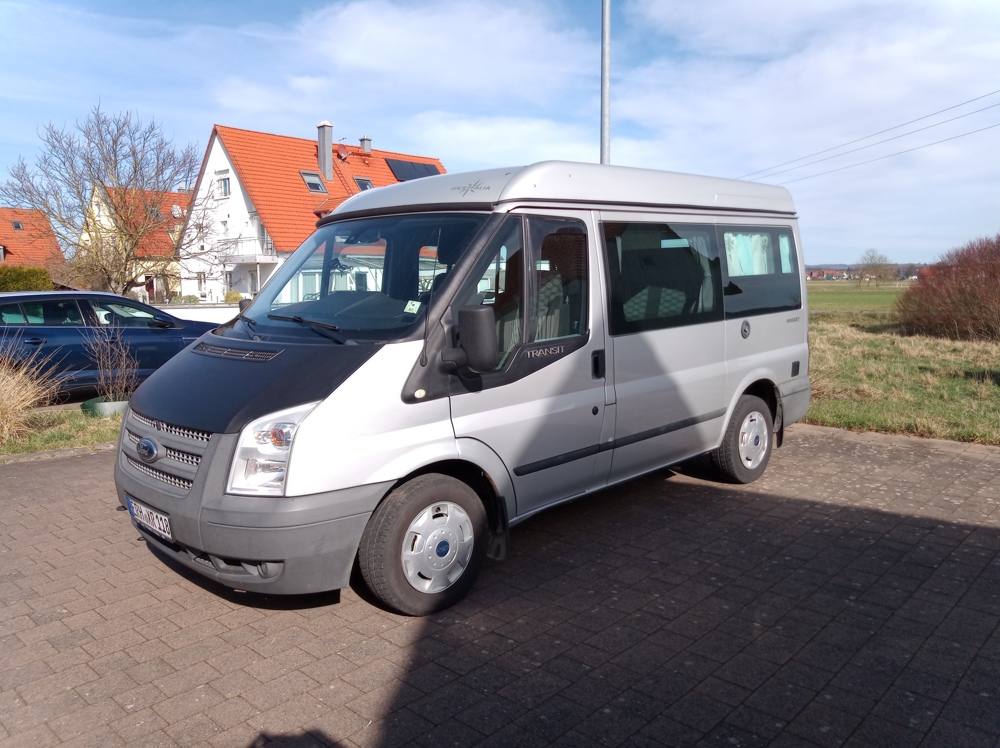 Campingbus Ford Transit Nugget Westfalia mit Aufstelldach