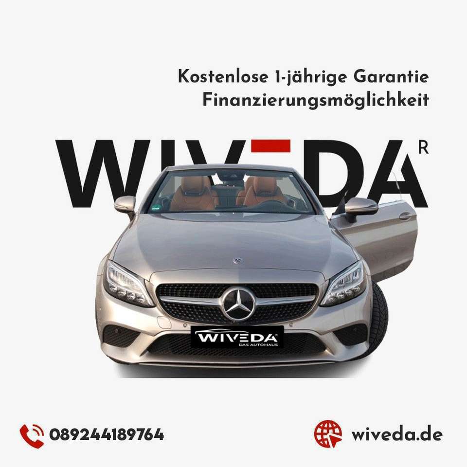 Mercedes-Benz C 220 d Cabrio 9G LED~BURMESTER~KAMERA~LEDER~