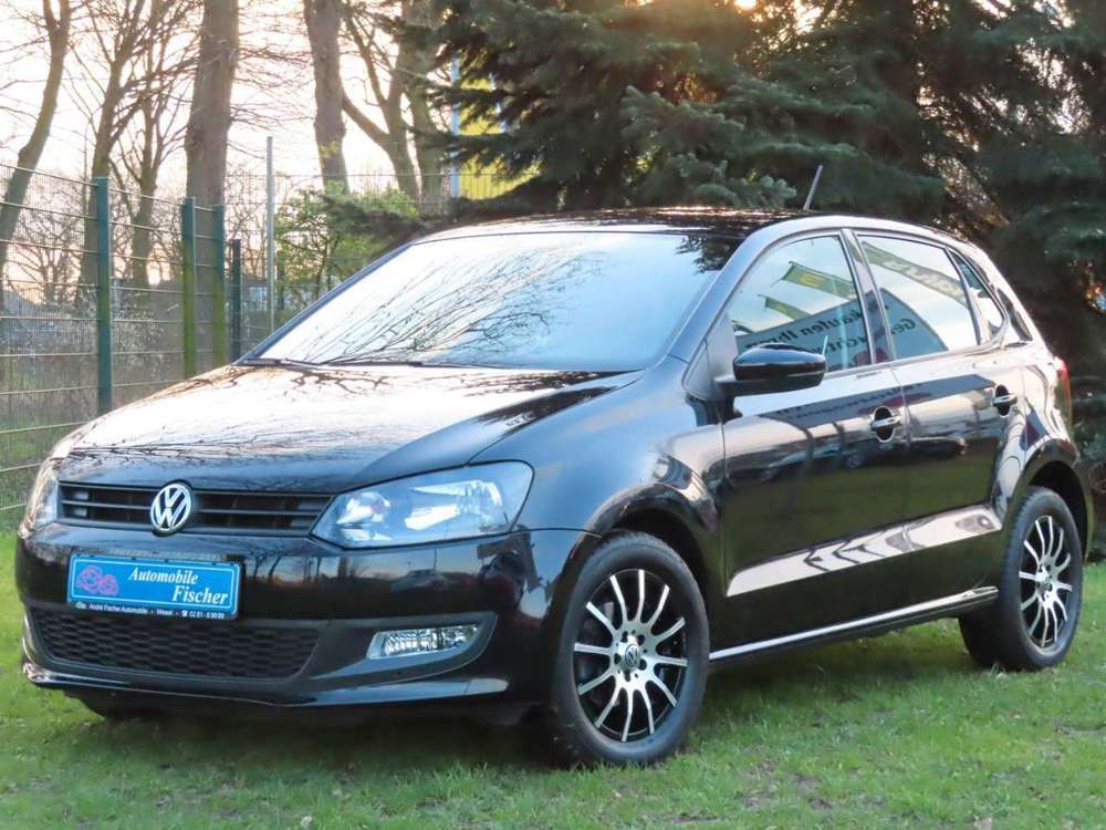 Volkswagen Polo V Trendl.  Schwarz-Sitzheizung - 41.000 km