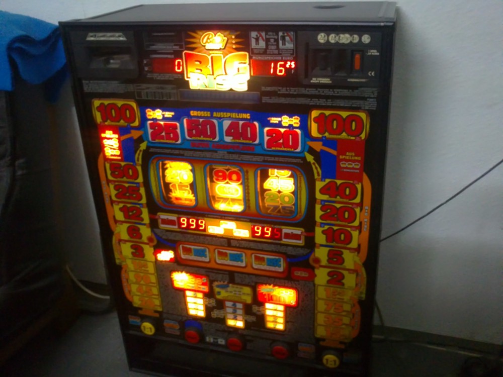 Bally Wulff Geldspielautomat Big Risc Teile