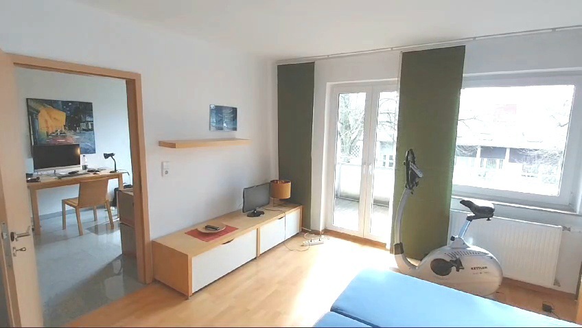 Schöne 2-Raum-Wohnung, voll möbl. EBK, Balkon, Internet, ÖVPN