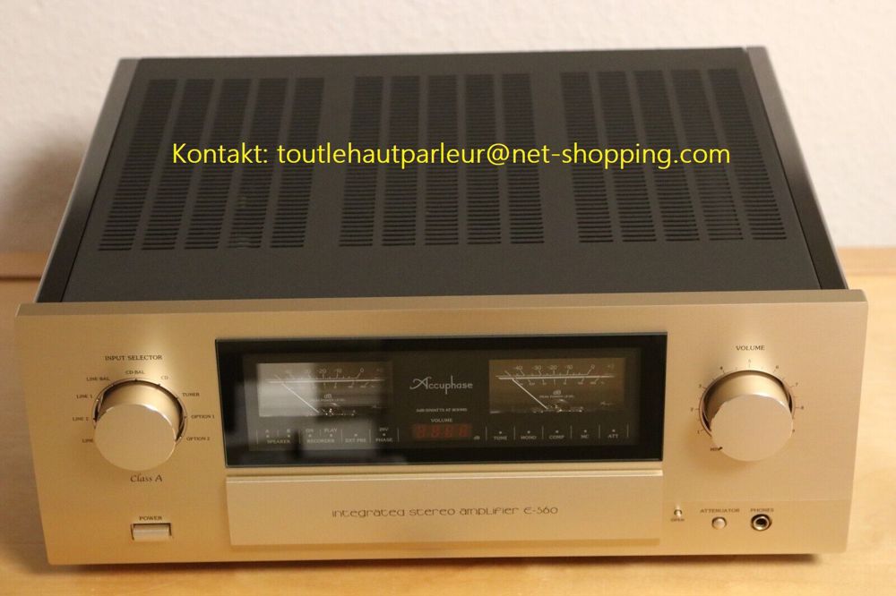 2013 Accuphase E-560 high-end amplifier