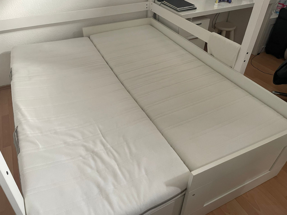 Doppel Bett von Ikea