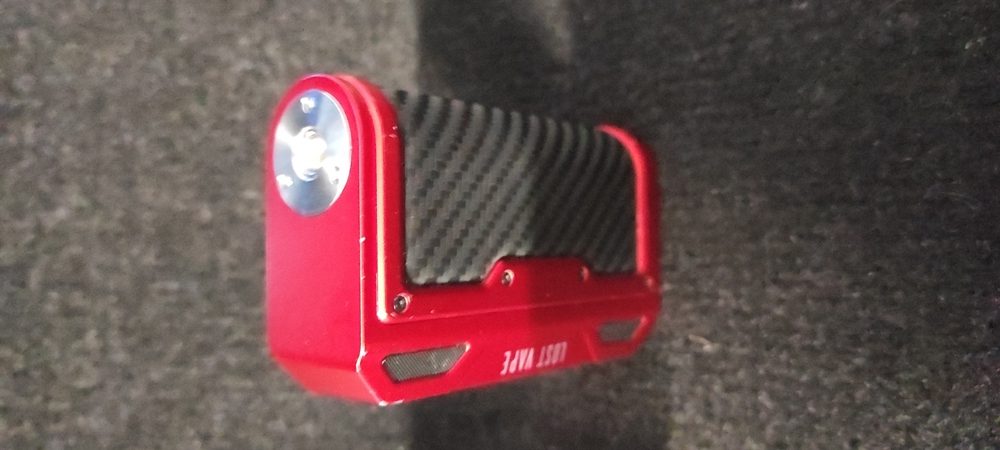 Lost Vape Thelema Quest 200W Mod Akkuträger Carbon Red