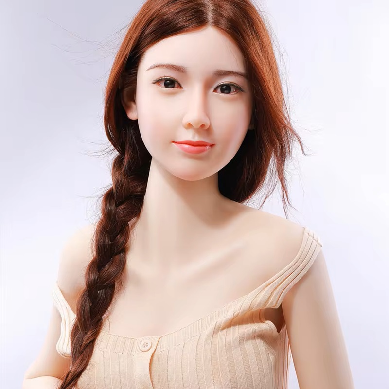 NAOMI, süße asiatische Sexdoll mit roten Haaren 163cm groß - versandkostenfrei