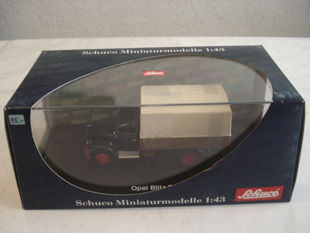 Altes Schuco Opel Blitz LKW Miniaturmodell 1:43 neuwerig unbespielt OVP