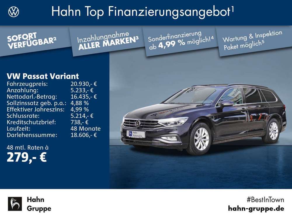 Volkswagen Passat Variant 2.0TDI DSG Business ACC AHK Matri