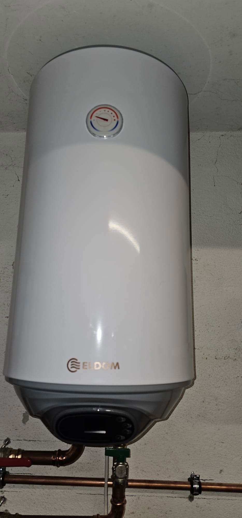 Warmwasserspeicher Eldom WV05039EW Favourite 50 Liter 2 kW. Wi-Fi 