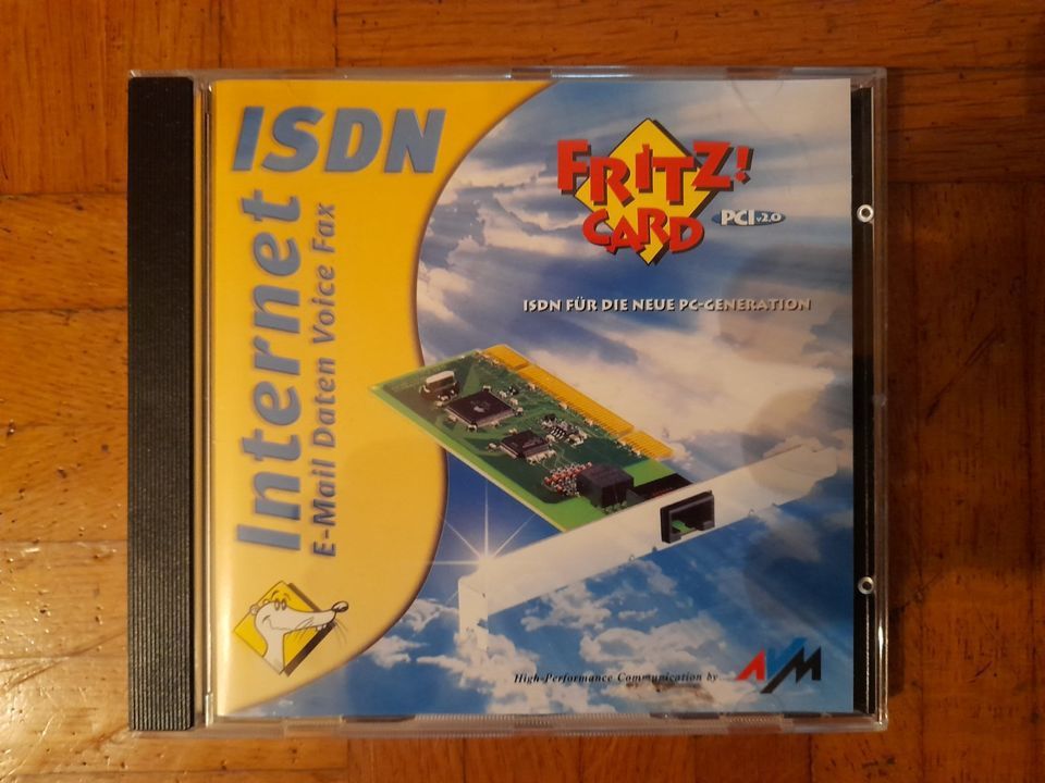CD für Fritz Card PCIv2.0 zu verschenken