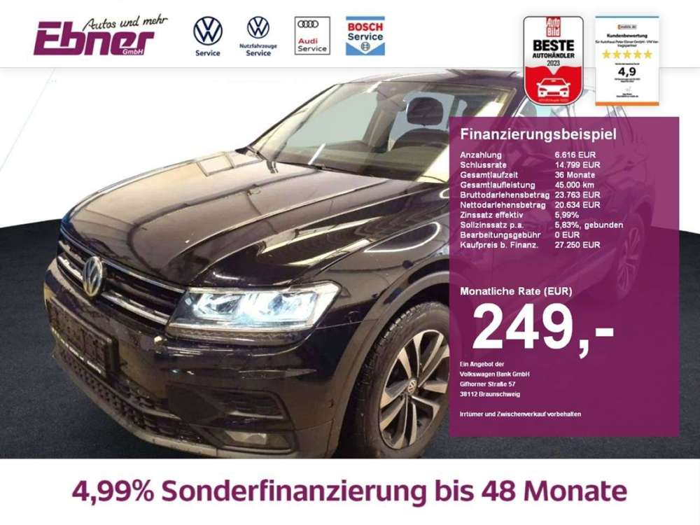 Volkswagen Tiguan IQ.DRIVE 1.5TSI DSG ACC+LED+KAMERA+NAVI+SITZHZG+17