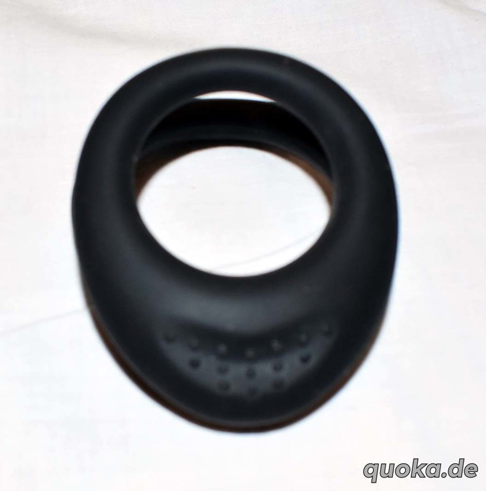 Penis-Hodenring schwarz Gummi neuwertig