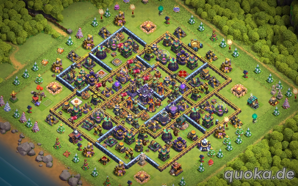 Clash of Clans - Rathaus 15 - fast max