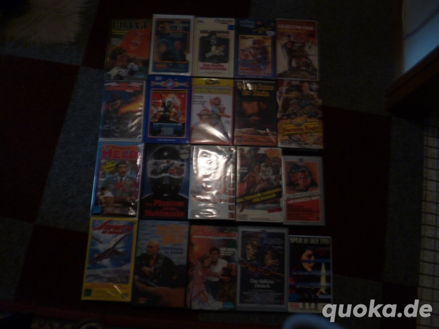 20 Betamax-Filme komplett oder einzeln zu verkaufen