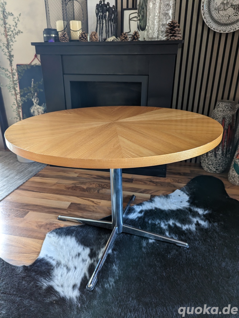 Rüster Couchtisch 60er 70er Chrom Vintage Mid century