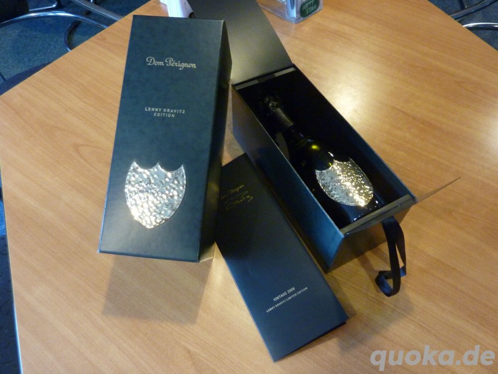 Dom Perignon Lenny Kravitz Edition Vintage 2008 Champagne ungeöffnet im Karton