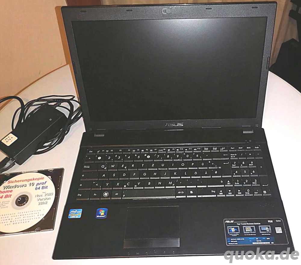 Laptop ASUS P53E, 15,6 , DualCore Intel I3-2330M, 350 GB HD