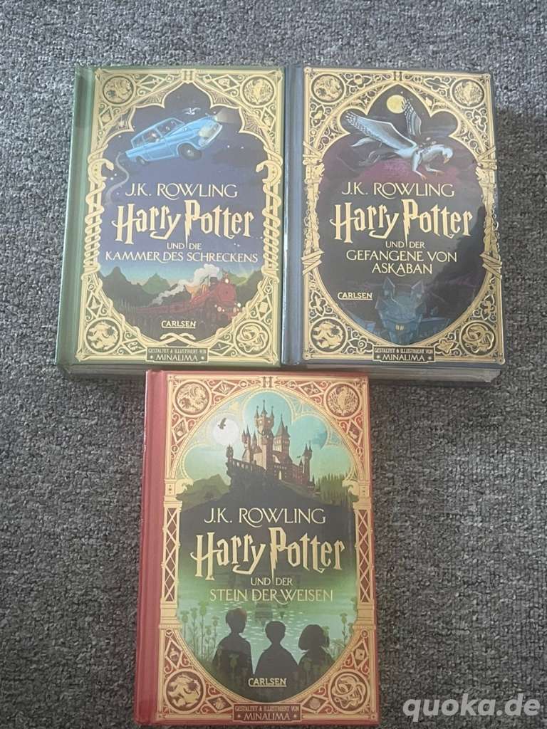 Harry Potter MinaLima Edition 1 bis 3