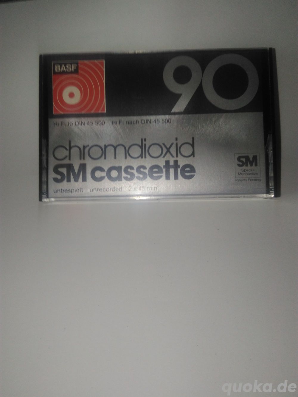 BASF Chromdioxid 90 SM Cassette Leichte Brise