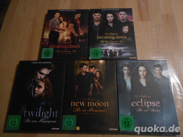 Twilight Saga DVDs Fan Edition