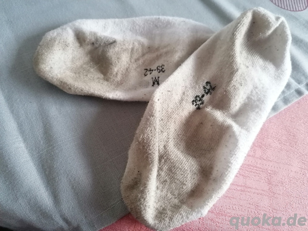 Socken für dich getragen