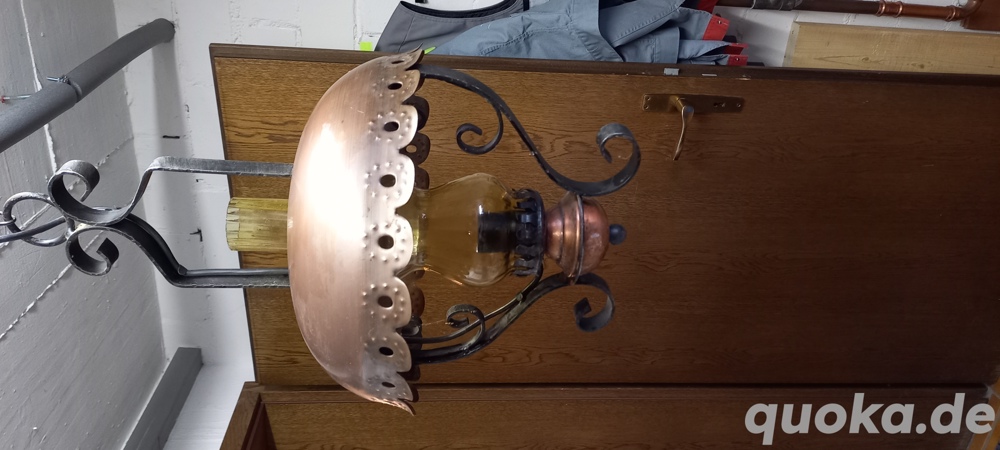 Antike rustikale Deckenlampe 