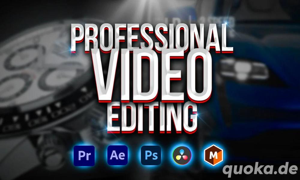 Professionelle Videobearbeitung