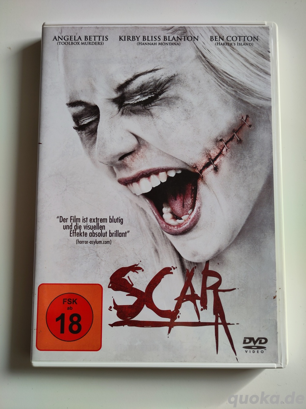 SCAR | DVD, sehr gut | FSK 18 | Slasher, Torture-Horror