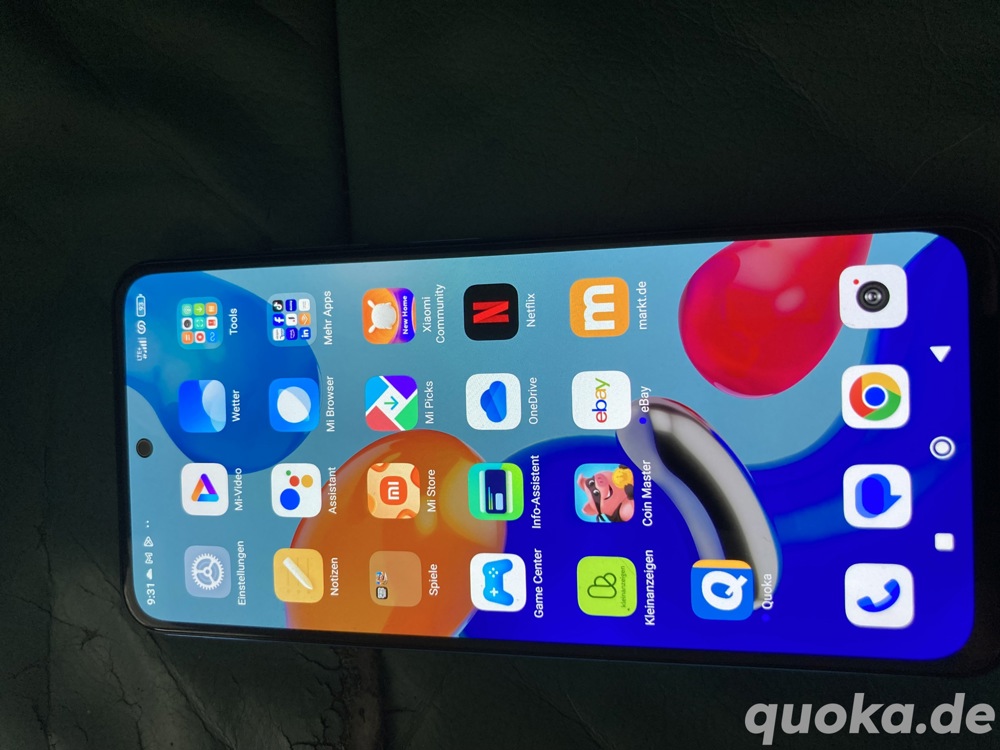 Xiaomi Redmi note 11 OVP und Rechnung von 2022