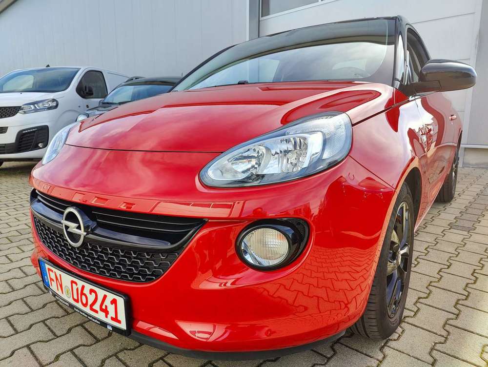Opel Adam Unlimited / KLIMA / 17.000km / Rot-Schwarz