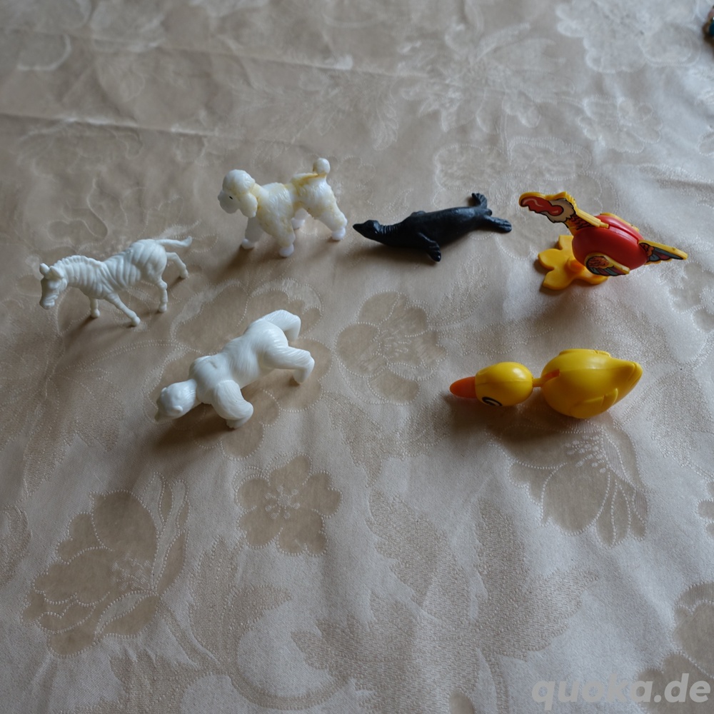 Spielzeug, Figuren, Tiere, Kunststoff, kleine Artikel ! kpl. 1,00 Euro