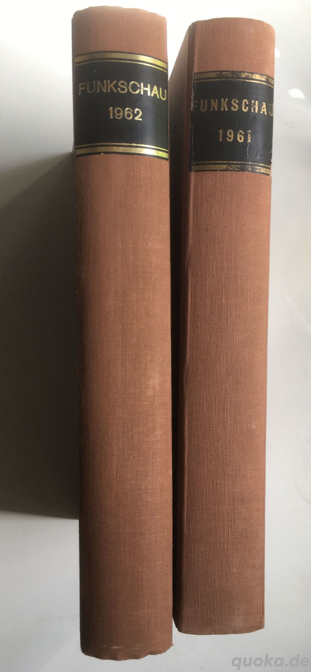 Franzis-Verlag Funkschauen 1961 und 1962, gebunden