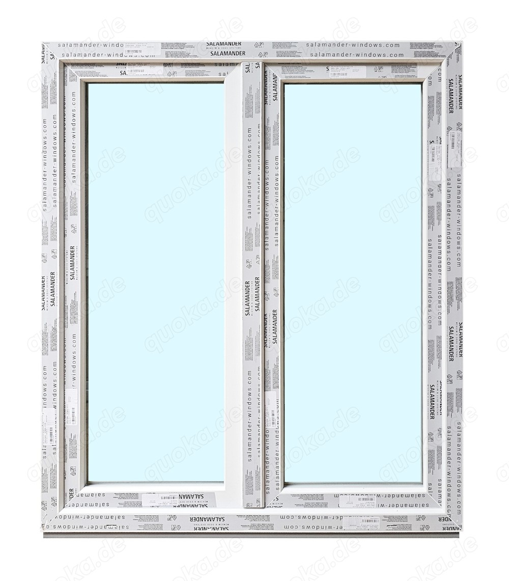 Kunststofffenster, Fenster auf Lager abholbar 120x140 cm 2-flg.