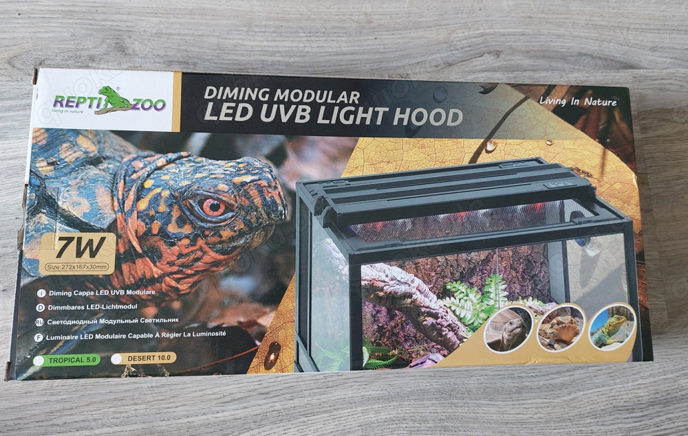 LED UVB Light Hood