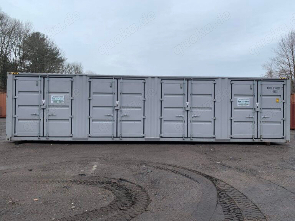 Neuer Standard 40-Fuß Versand- und Lagercontainer - wind- und wasserdicht 
