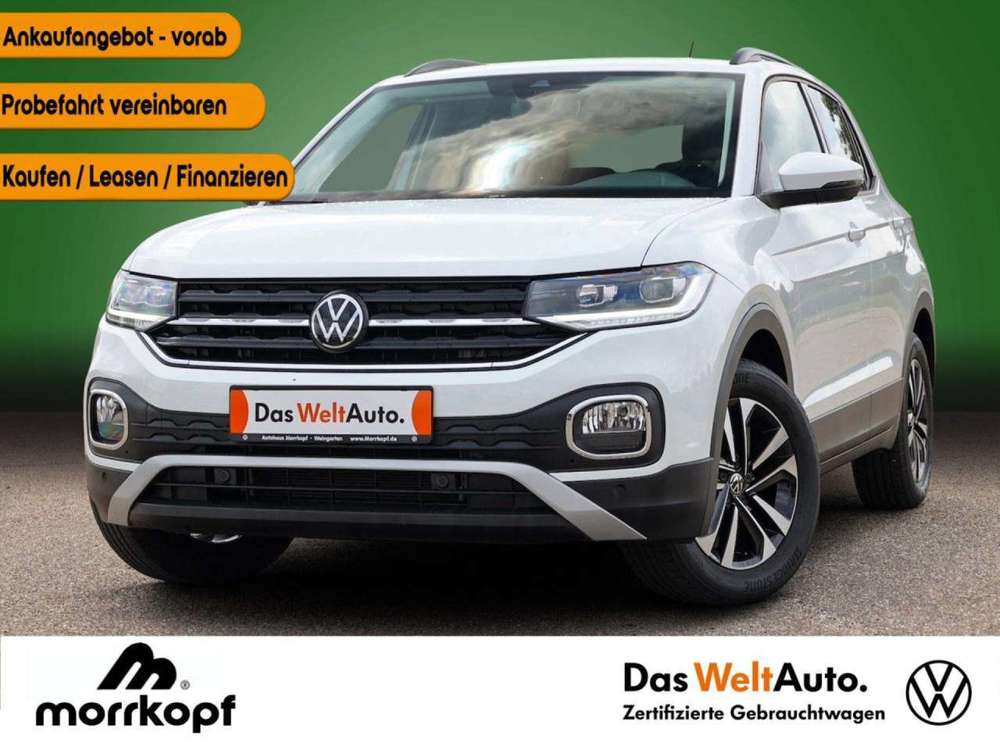 Volkswagen T-Cross 1.0TSI United +AHK+ACC+KAMERA+LED+ Navi