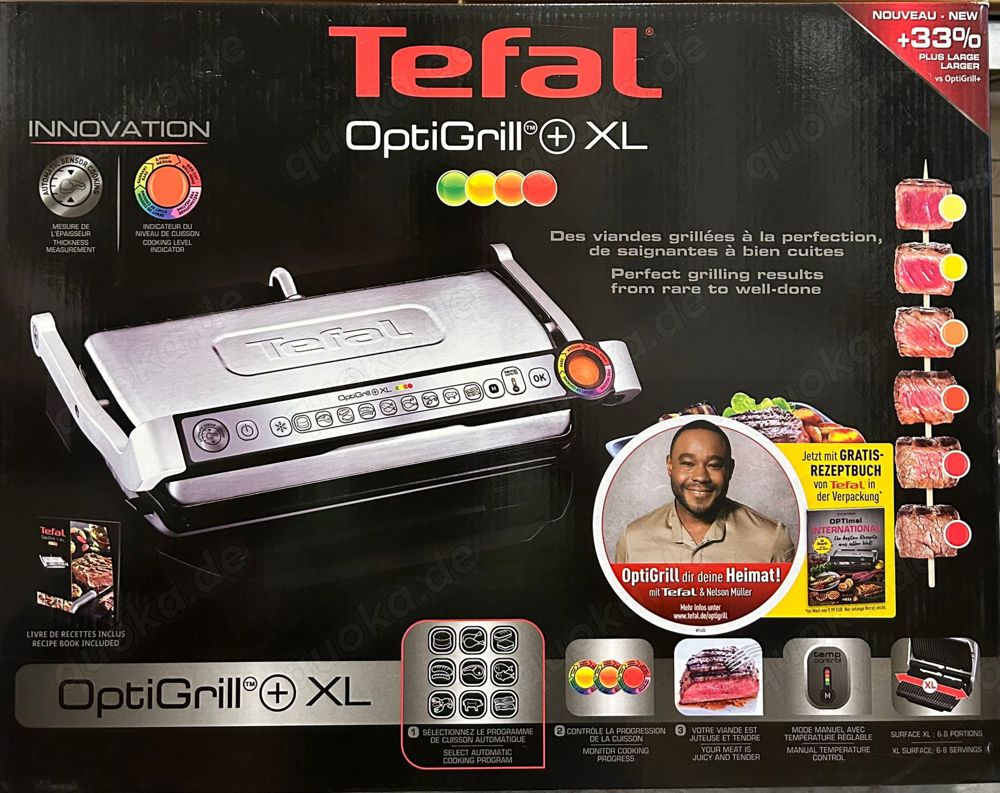 Tefal Opti Grill + XL Neu
