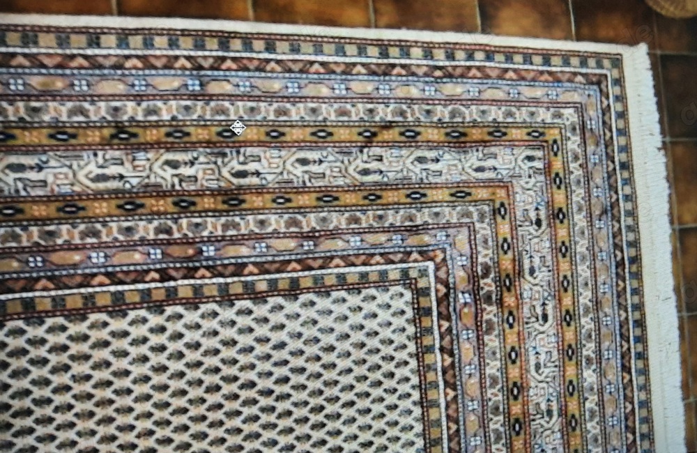 Teppich, Indischer MIR, ca. 317 x 278 cm, 100% Wolle