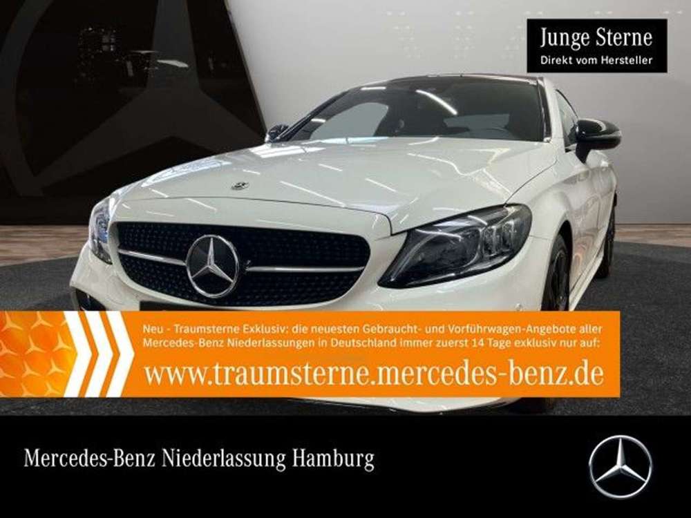 Mercedes-Benz C 300 d Coupé AMG+NIGHT+PANO+MULTIBEAM+BURMESTER