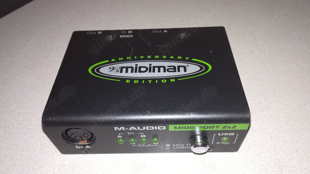 M-Audio Midiman Midisport 2x2 Anniversary Edition gebraucht