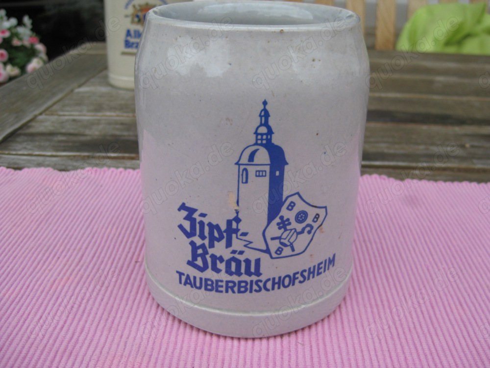 Bierkrug 0,5l Baden-Württemberg, Zipf-Bräu Tauberbischofsheim