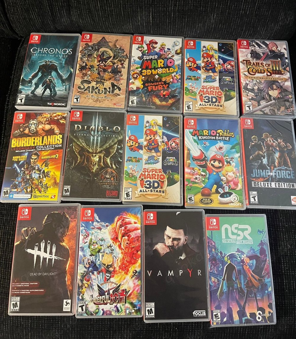 13 Nintendo Switch-Spiele