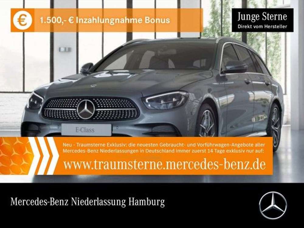 Mercedes-Benz E 200 T 4M AMG+AHK+LED+KAMERA+19"+TOTW+9G